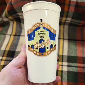 *VERY RARE* Vintage Collectible Commemorative Los Angeles Dodgers Coliseum Cup